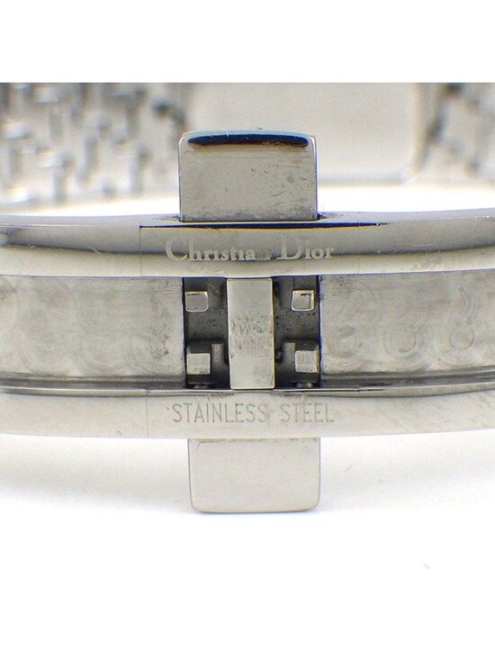 Dior Watch Diophilic Square Black Dial SS Quartz Analog main image 7
